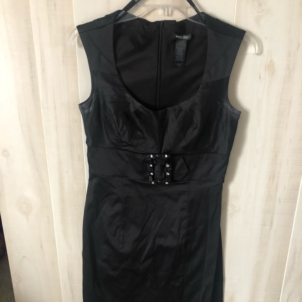 Mini black cocktail dress